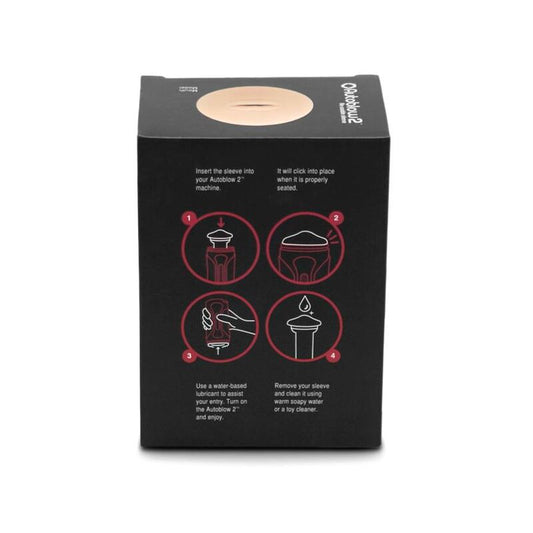 AUTOBLOW - 2+ MOUTH SLEEVE SIZE C - Kink&Play