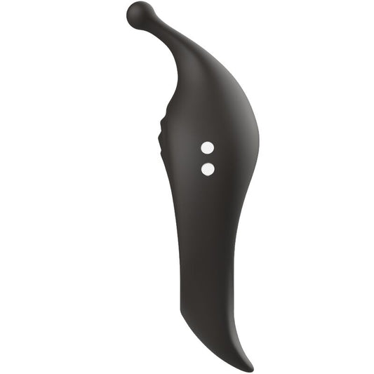 B SWISH - BCHARMED RHYTHM INFINITE DELUXE PENIS RING 15 VIBRATIONS BLACK - Kink&Play