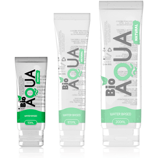BIOAQUA - LUBRICANT NATURAL INGREDIENTS WATER BASED 50 ML - Kink&Play