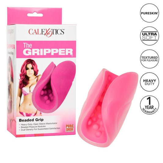 CALEXOTICS - BEADED GRIP MASTURBATOR - Kink&Play
