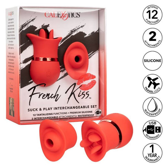 CALEXOTICS - FRENCH KISS SUCK & PLAY SET - Kink&Play