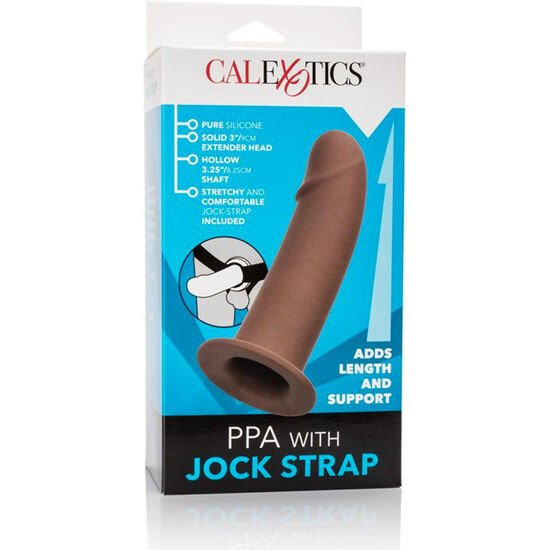 CALEXOTICS - PPA WITH JOCK STRAP BROWN - Kink&Play
