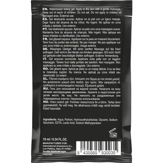 COQUETTE CHIC DESIRE - STRAWBERRY WATER BASED KISSABLE LUBRICANT POCKET 10 ML - Kink&Play