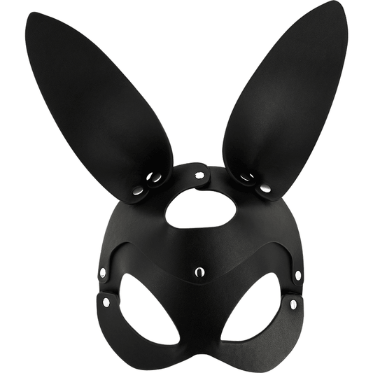 COQUETTE CHIC DESIRE - VEGAN LEATHER MASK WITH BUNNY EARS - Kink&Play
