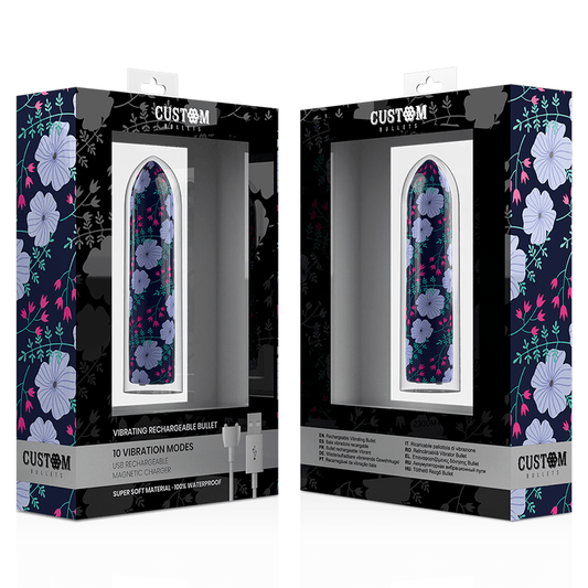 CUSTOM BULLETS - SPRING MAGNETIC BULLET 10 INTENSITIES - Kink&Play