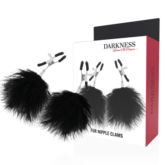 DARKNESS - POM - POM NIPPLE Clamps 2 - Kink&Play