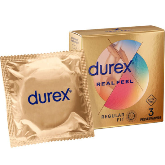 DUREX - REAL FEEL CONDOMS 3 UNITS - Kink&Play