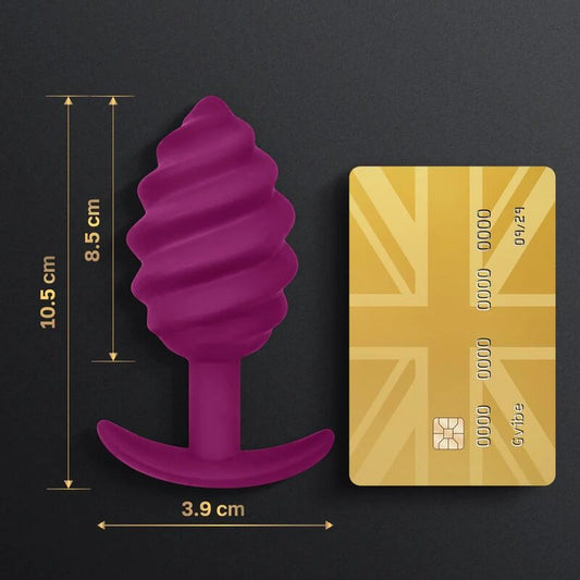 G - VIBE - GPLUG TWIST 2 PURPLE ANAL PLUG - Kink&Play
