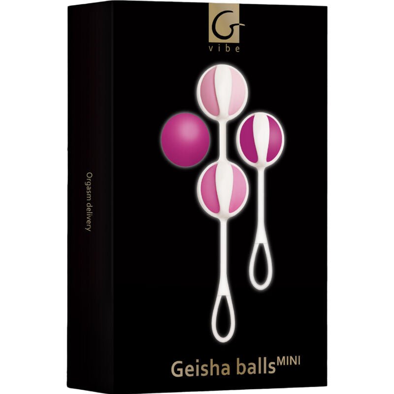 G - VIBE - SET 4 GEISHA BALLS MINI PURPLE - Kink&Play