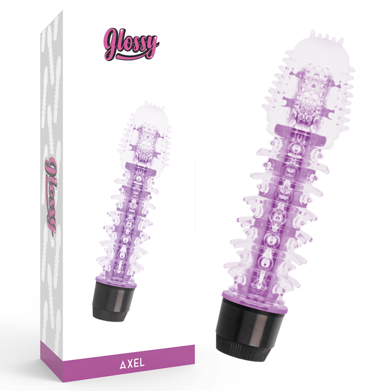 GLOSSY - AXEL VIBRATOR LILAC - Kink&Play
