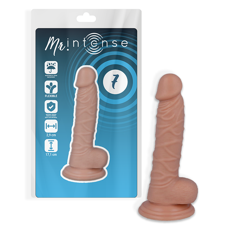 MR INTENSE - 7 REALISTIC COCK 17.1 CM -O- 2.9 CM - Kink&Play
