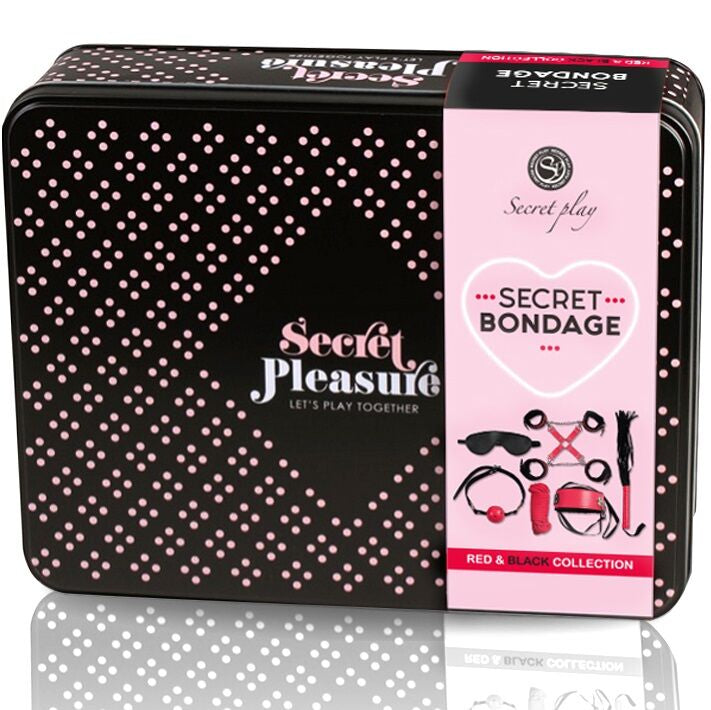 SECRETPLAY - BDSM-SET 6 DELAR RED COLLECTION
