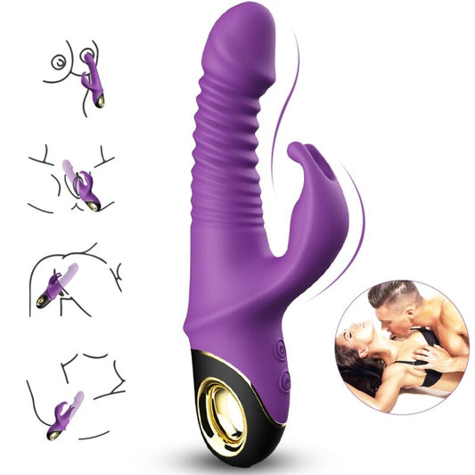 ARMONY - ZING DILDO VIBRATOR RABBIT LILA