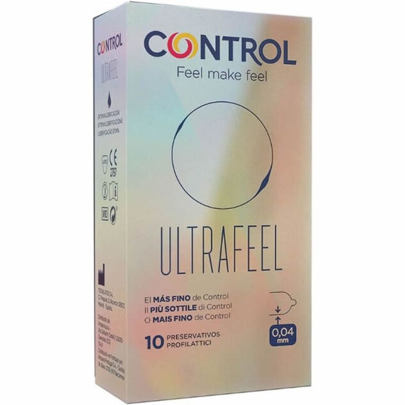 CONTROL - ADAPTA FINISSIMO ULTRAFEEL 10 UNITS - Kink&Play