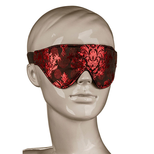 CALEXOTICS - SCANDAL OPAQUE ÖGONMASK MED RÖDA DETALJER