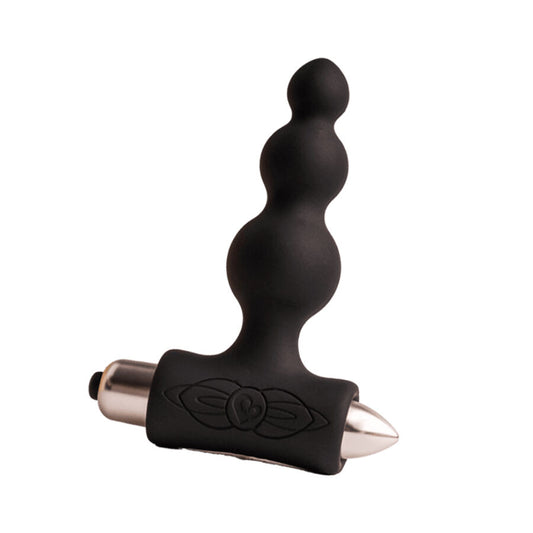 ROCKS- OFF - PETITE SENSATIONS BUBBLES ANAL PLUG VIBRATOR BLACK