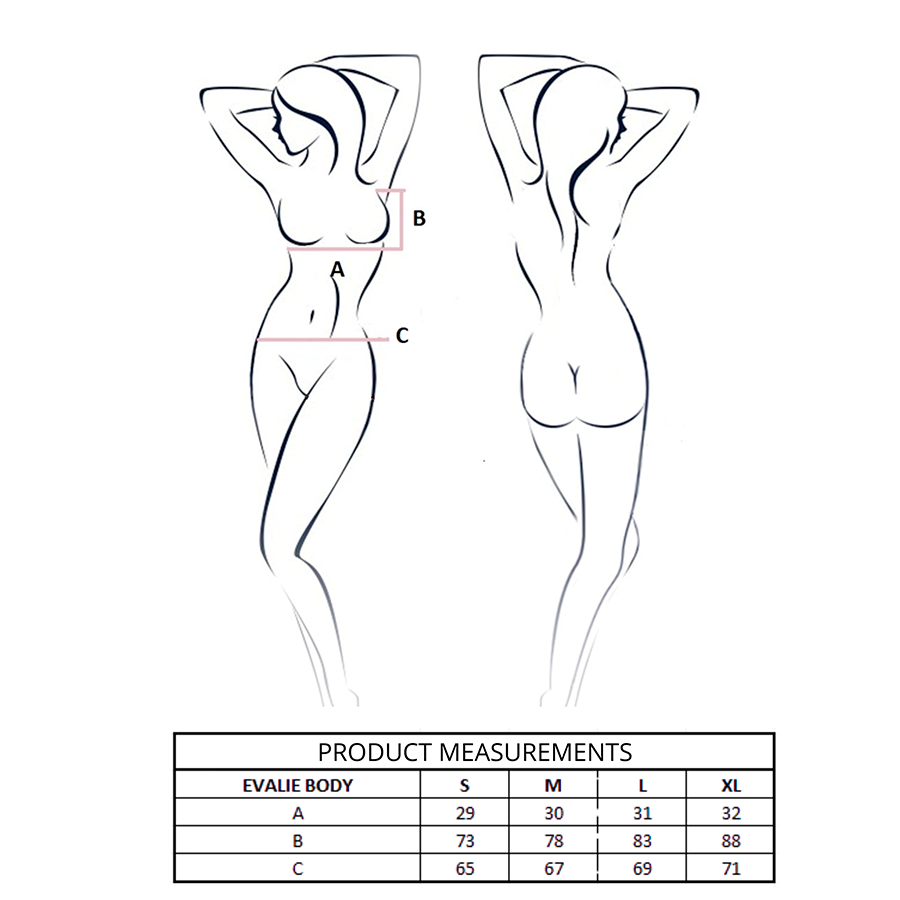 PASSION - EVALIE BODY VIT S/M
