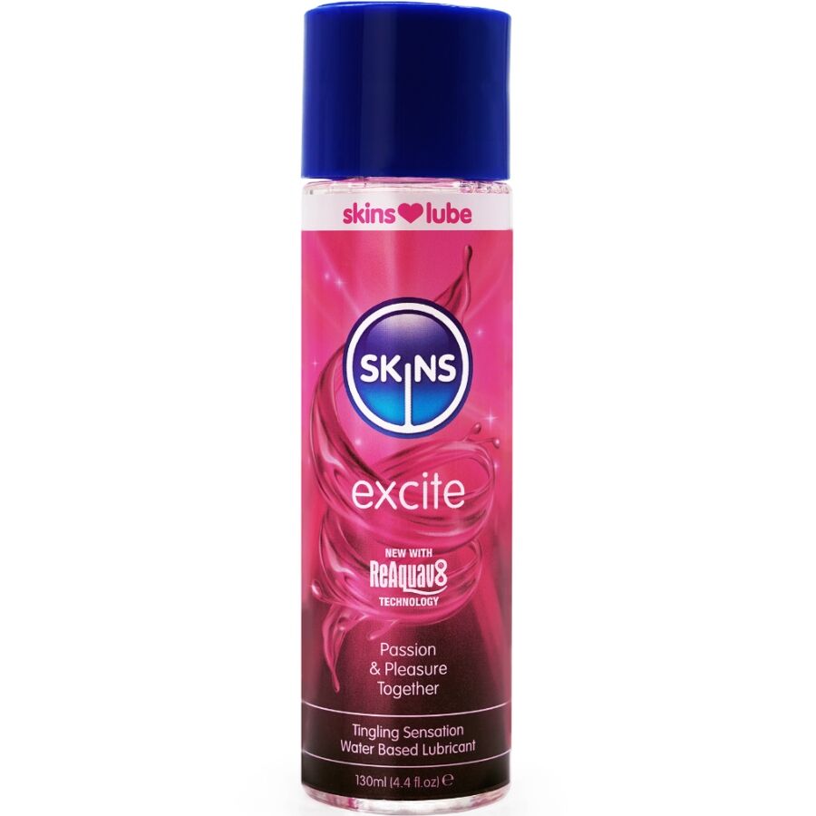 SKINS - EXALT VATTENBASERAT GLIDMEDEL 130 ML