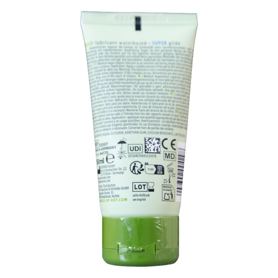 HET - VATTENBASERAT BIOLOGISKT GLIDMEDEL 50 ML