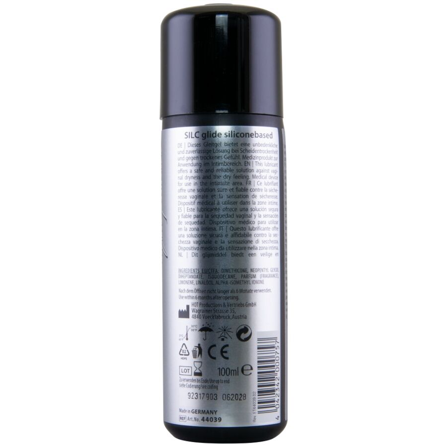 HOT - SILC GLIDE SILIKONBASERAT GLIDMEDEL 100 ML