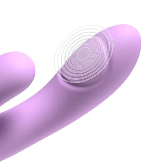 FANTASY FOR HER - INTIMOTION FLUTTER PRO LILA G-PUNKT & KLITORAL KANINVIBRATOR