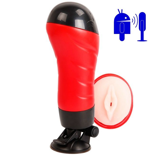 CRAZY BULL - VAGINA WITH VOICE MASTURBATOR BASE - Kink&Play