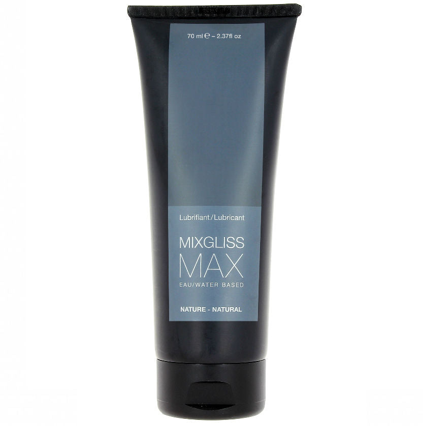 MIXGLISS - MAX NATURAL WATER-BASED ANAL LUBRICANT 70 ML - Kink&Play