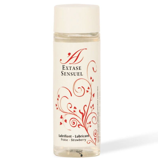 EXTASE SENSUAL - STRAWBERRY LUBRICANT 100 ML - Kink&Play
