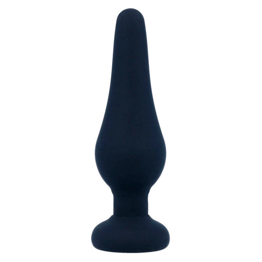 INTENSE - ANAL PLUG PIPO S BLACK SILICONE 9.8 CM - Kink&Play