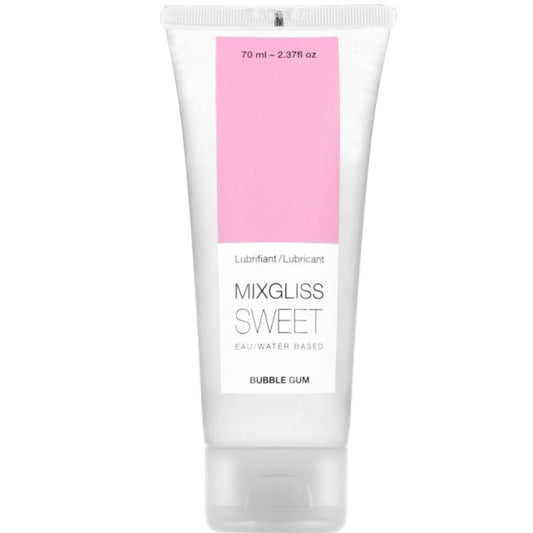 MIXGLISS - WATER BASED LUBRICANT GUM FLAVOR 70 ML - Kink&Play