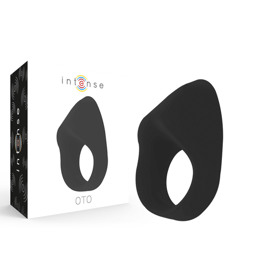INTENSE - OTO BLACK RECHARGEABLE VIBRATOR RING - Kink&Play