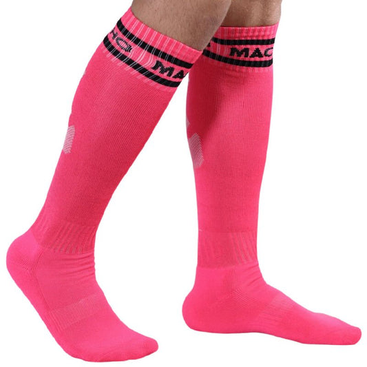 MACHO - LONG SOCKS ONE SIZE RED - Kink&Play