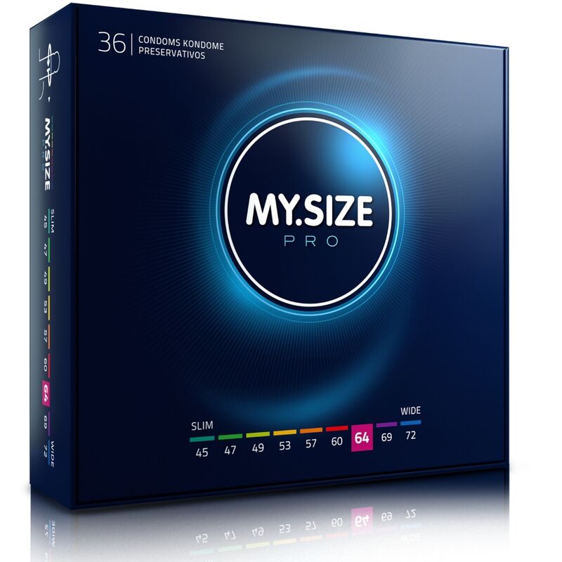 MY SIZE - PRO CONDOMS 64 MM 36 UNITS - Kink&Play