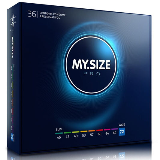 MY SIZE - PRO CONDOMS 72 MM 36 UNITS - Kink&Play