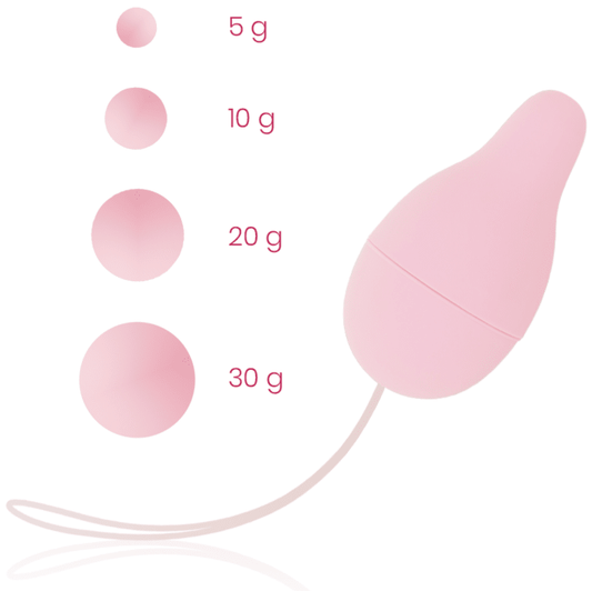 OHMAMA - PELVIC FLOOR DEVELOPER KEGEL WEIGHT SYSTEM - Kink&Play