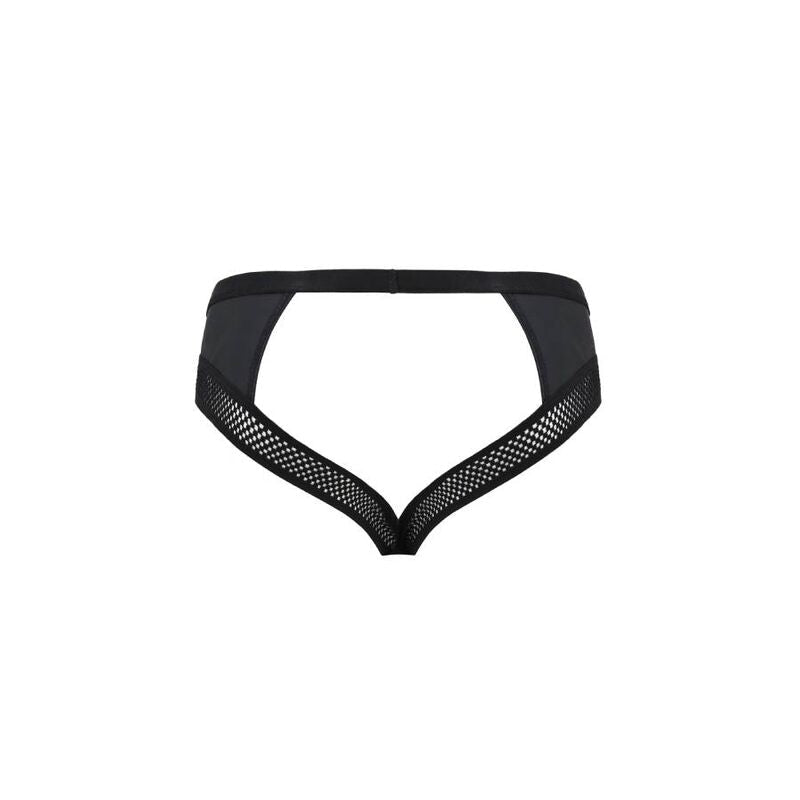 PASSION - 030 OPEN SLIP TOM BLACK L/XL - Kink&Play