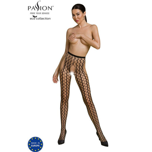 PASSION - ECO COLLECTION BODYSTOCKING ECO S007 WHITE - Kink&Play