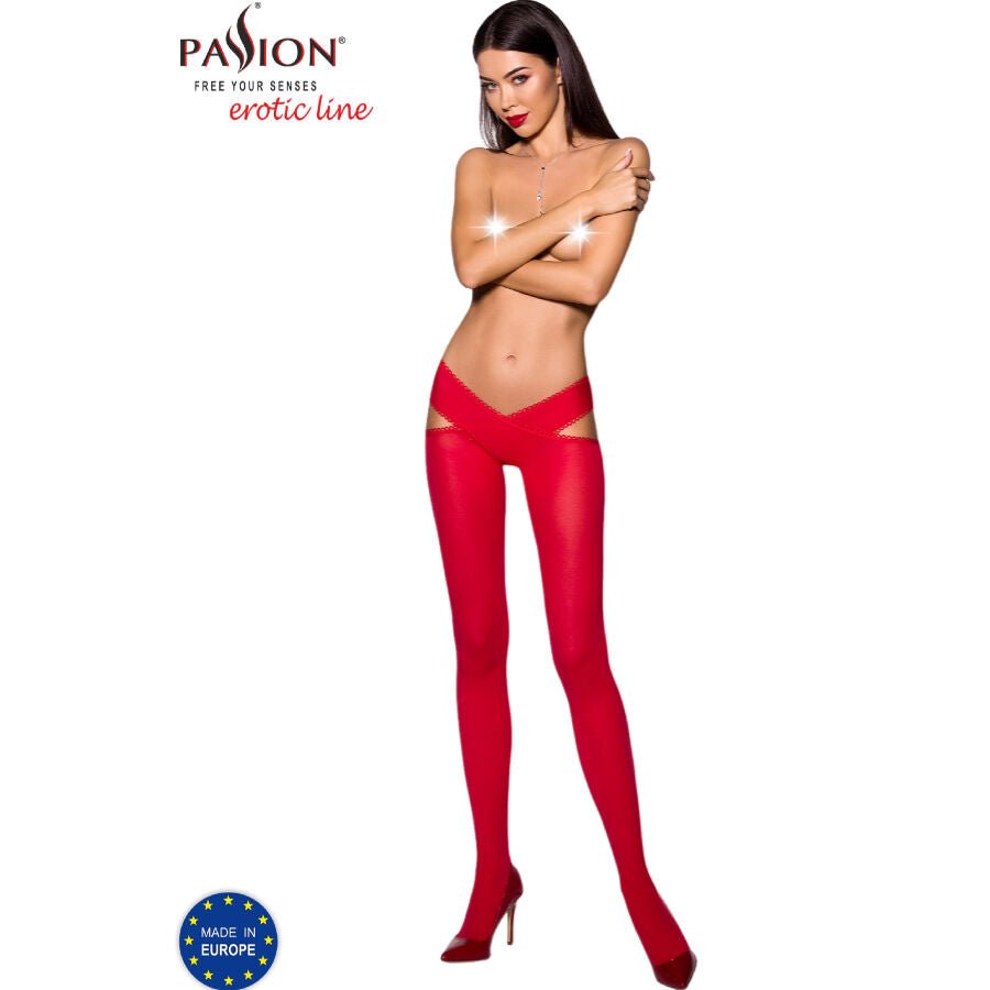 PASSION - TIOPEN 005 BLACK TIGHTS 1/2 60 DEN - Kink&Play