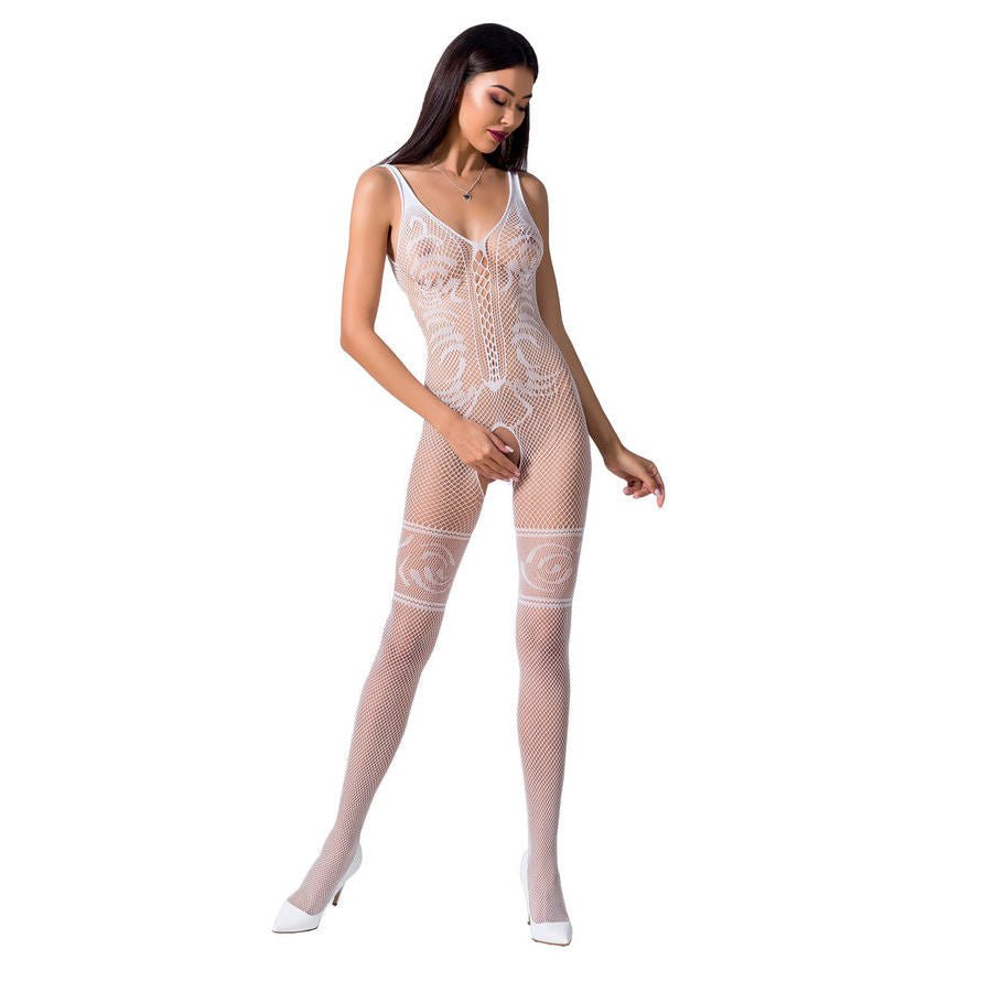 PASSION - WOMAN BS069 BODYSTOCKING BLACK ONE SIZE - Kink&Play