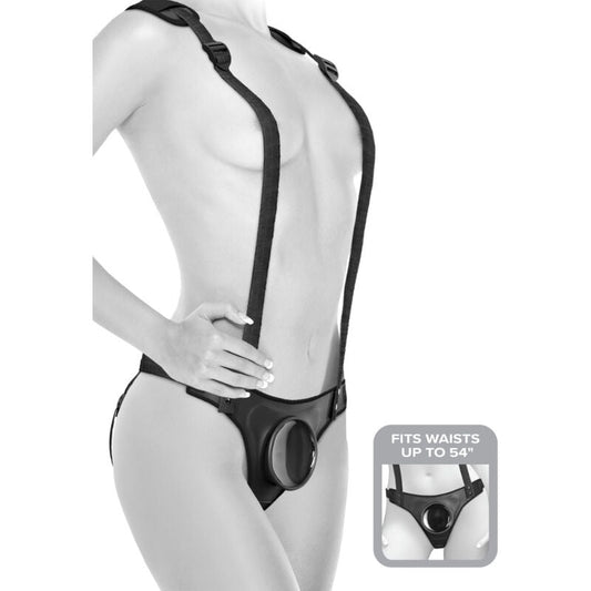 PIPEDREAMS - BODY DOCK STRAP - ON SUSPENDERS - Kink&Play