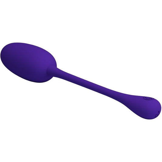 PRETTY LOVE - KNUCKER PURPLE RECHARGEABLE VIBRATING EGG - Kink&Play