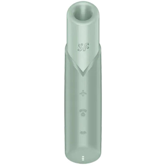 SATISFYER - NAUGHTY KISS WAVE CLITORIS STIMULATOR AQUAMARINE - Kink&Play