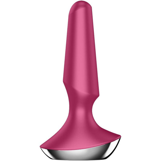 SATISFYER - PLUG ILICIOUS 2 PLUG VIBRATOR BERRY - Kink&Play