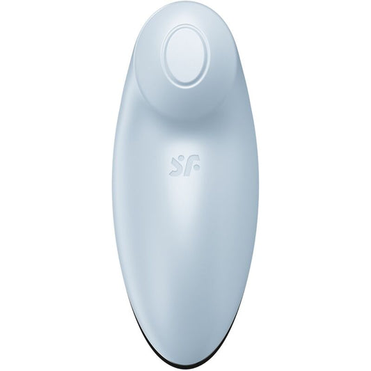 SATISFYER - TAP & CLIMAX 2 VIBRATOR & STIMULATOR BLUE - Kink&Play