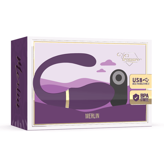 TREASURE - MERLIN DOUBLE COUPLE VIBRATOR REMOTE CONTROL - Kink&Play