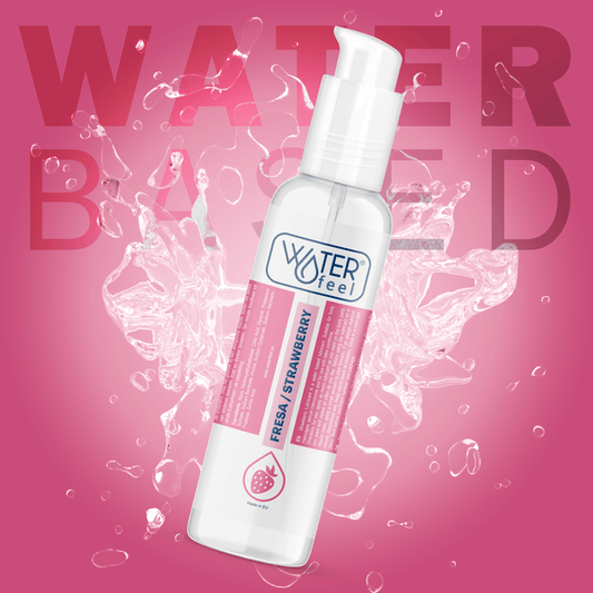 WATERFEEL - STRAWBERRY WATER BASED LUBRICANT 175 ML - Kink&Play