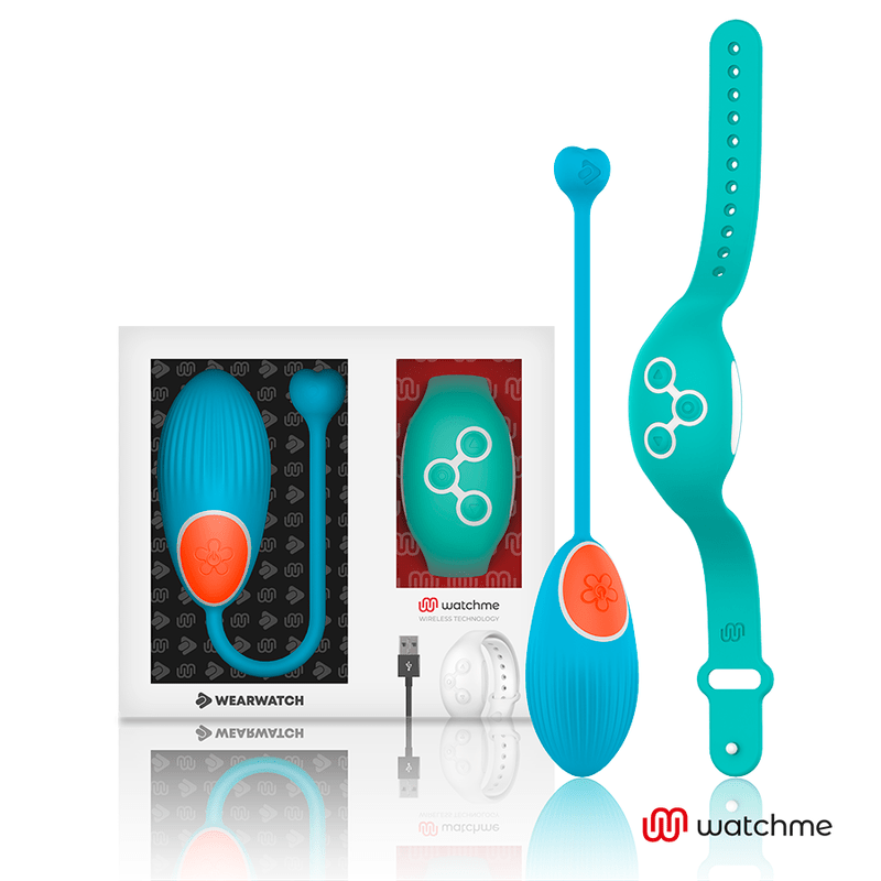 WEARWATCH - WATCHME TECHNOLOGY REMOTE CONTROL EGG BLUE / AQUAMARINE - Kink&Play