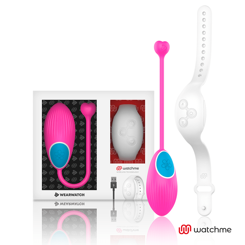 WEARWATCH - WATCHME TECHNOLOGY REMOTE CONTROL EGG FUCHSIA / NIVEO - Kink&Play