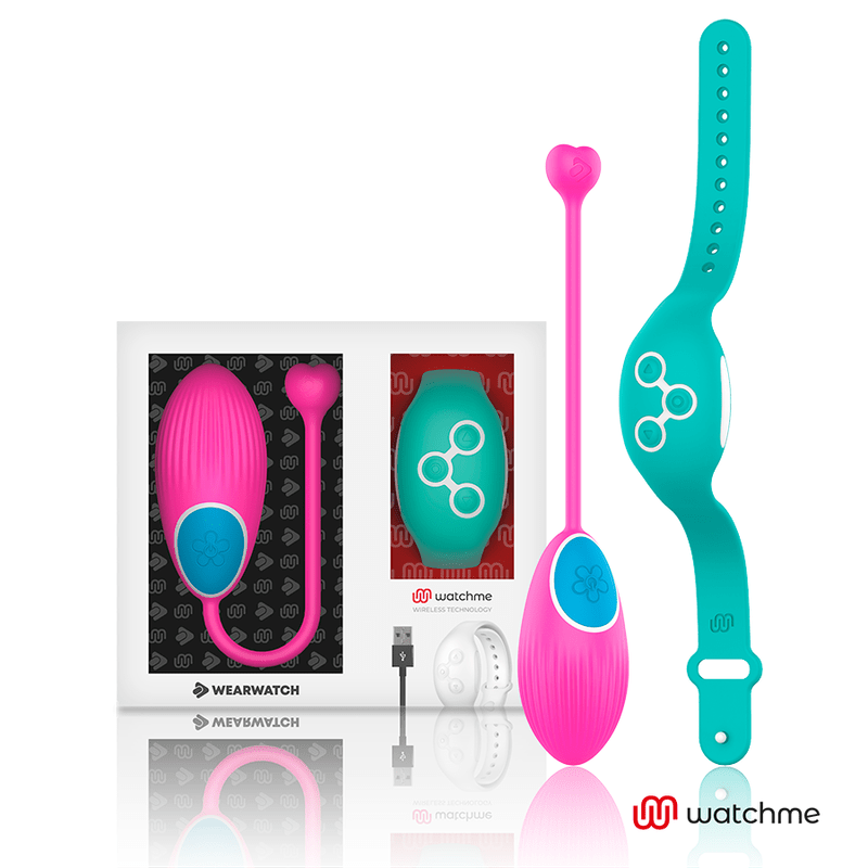 WEARWATCH - WATCHME TECHNOLOGY REMOTE CONTROL EGG FUCHSIA / SEAWATER - Kink&Play
