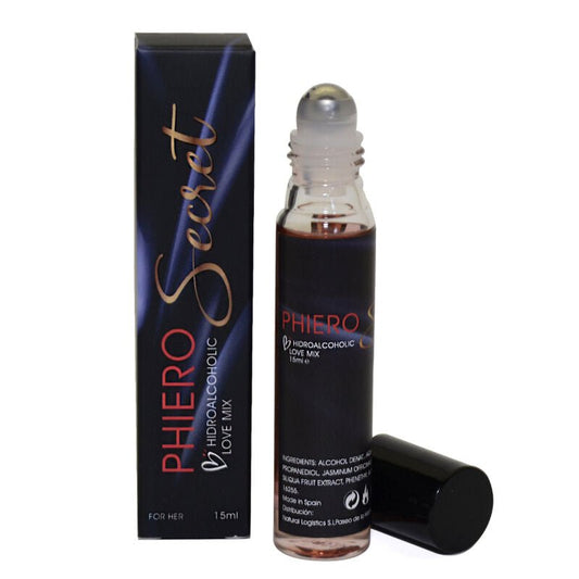 500 COSMETICS - PHIERO SECRET NATURAL ODORLESS COMBINATION FEMALE SEX HORMONES 15 ML - Kink&Play